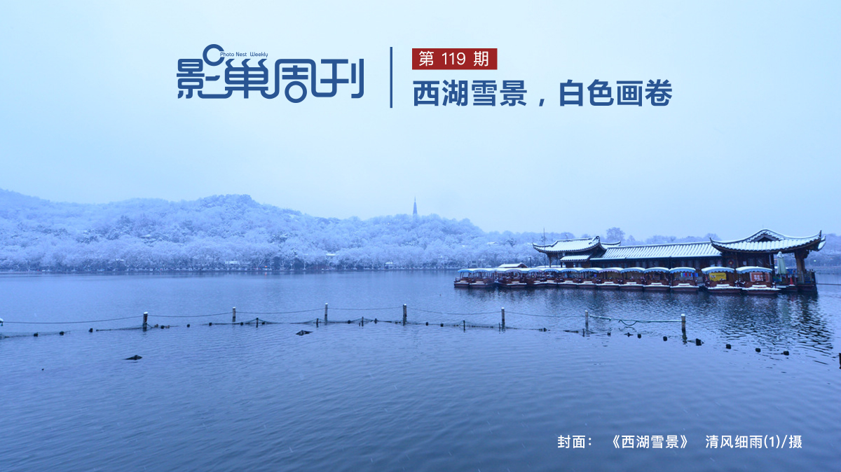 【影巢周刊】西湖雪景，白色畫卷