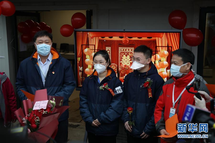 （抗疫一線醫務人員英雄群體·圖文互動）（5）合力護航生命之舟——遼寧、上海、廣東等醫療隊聯手決戰雷神山