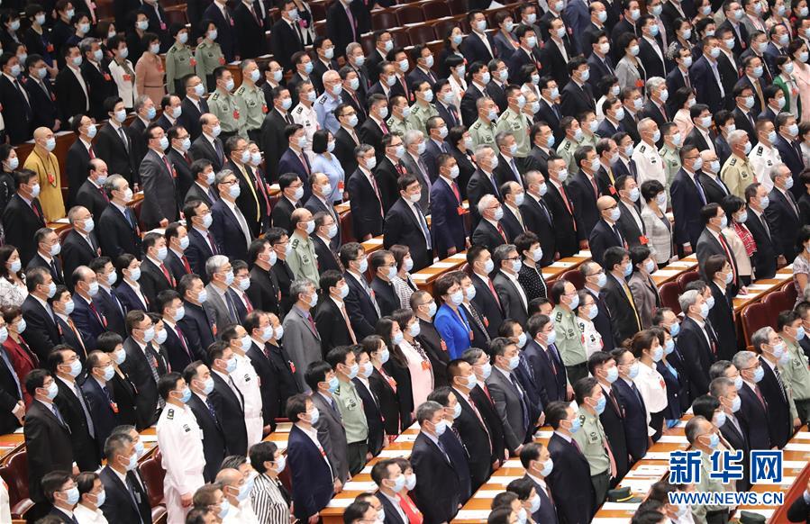 （兩會(huì)·政協(xié)開幕·XHDW）（2）全國(guó)政協(xié)十三屆三次會(huì)議在京開幕